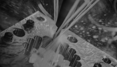 Metalworking CNC lathe milling machine. Cutting metal modern pro